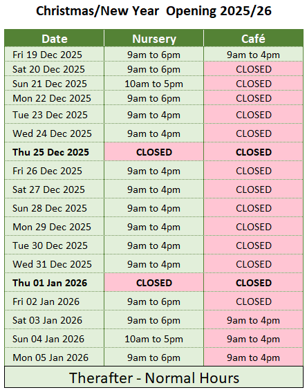 Xmas Hours 25-26 Xmas Hours 25-26