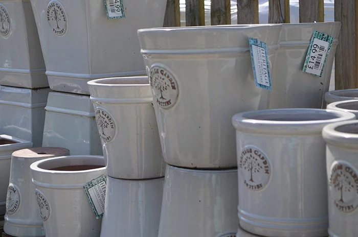 The Nursery Garden Centre Grey Pots